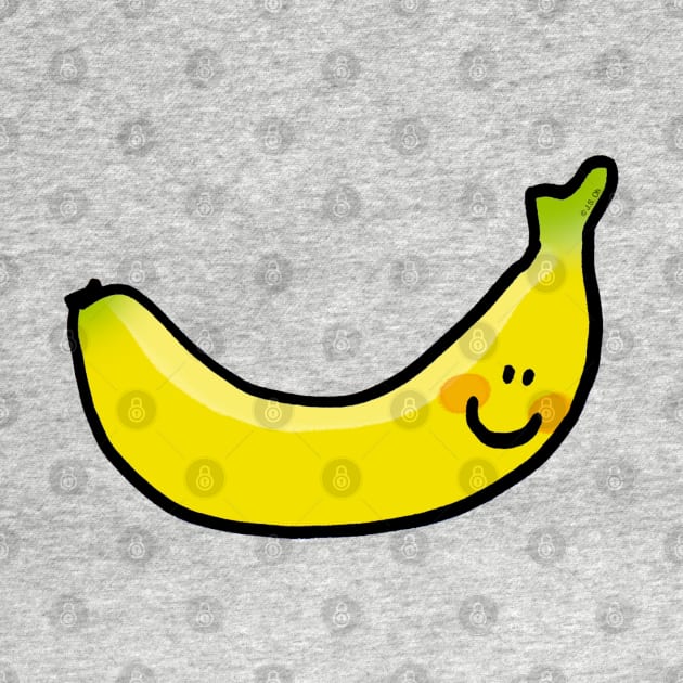 yellow banana cartoon by cartoonygifts